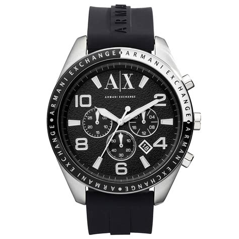 ax armani chronograph watch.